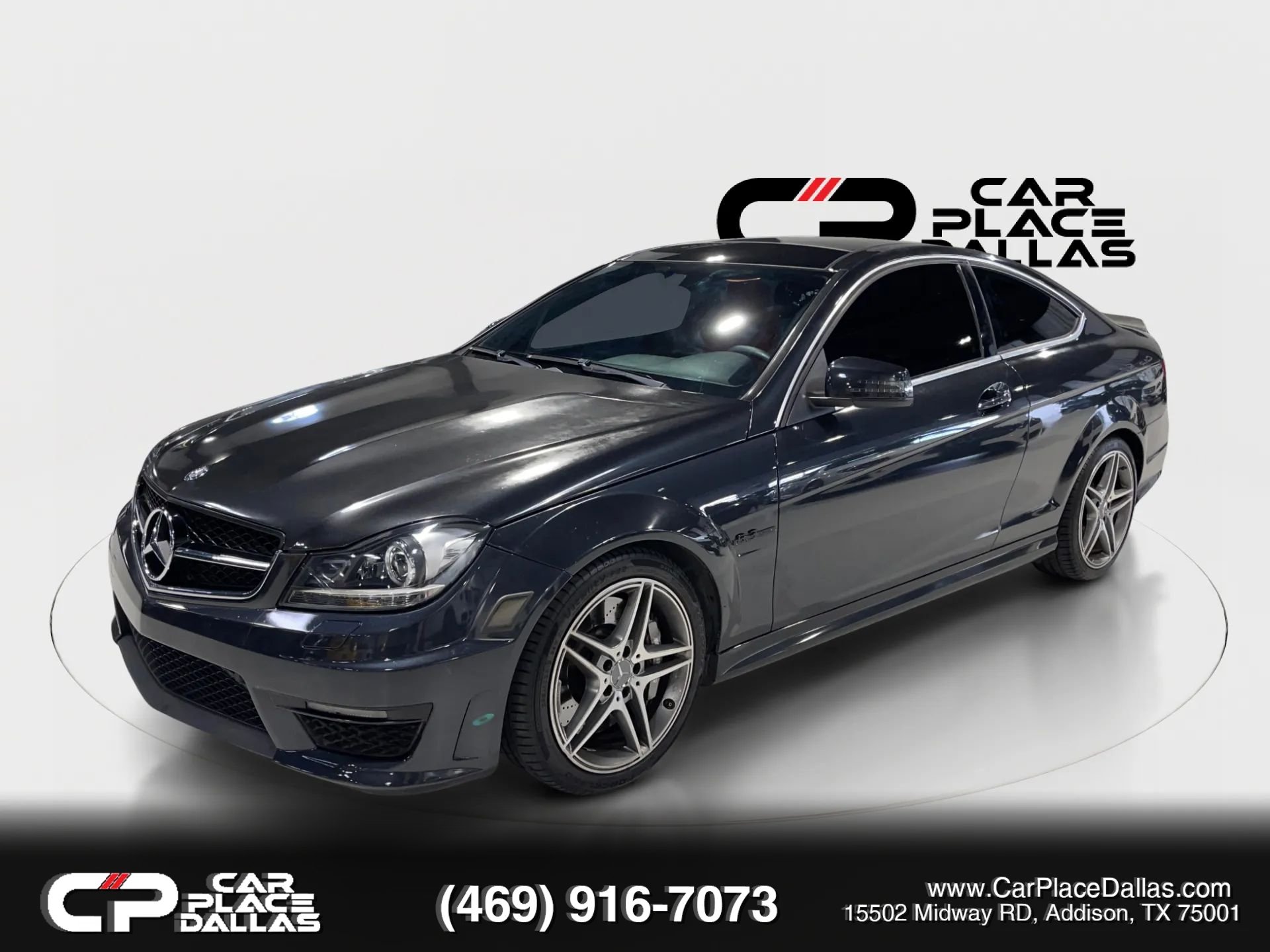 Used 2012 Mercedes-Benz C 63 AMG Coupe w/ Comand Single Disc Pkg image 3