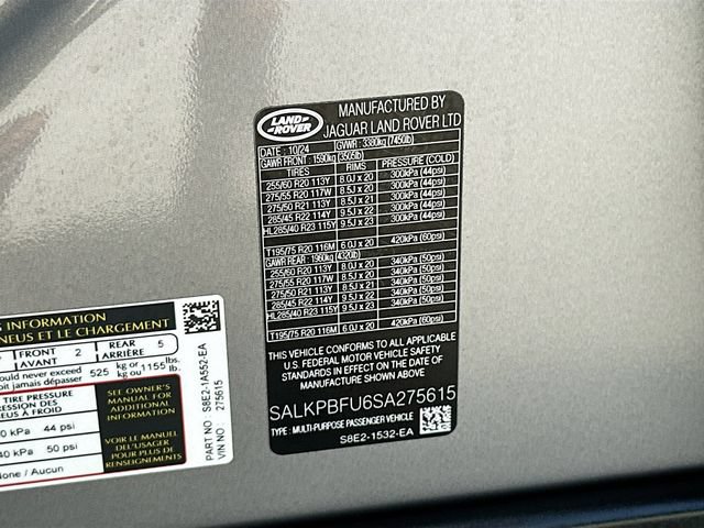 Used 2025 Land Rover Range Rover Long Wheelbase SE AWD/4WD image 35