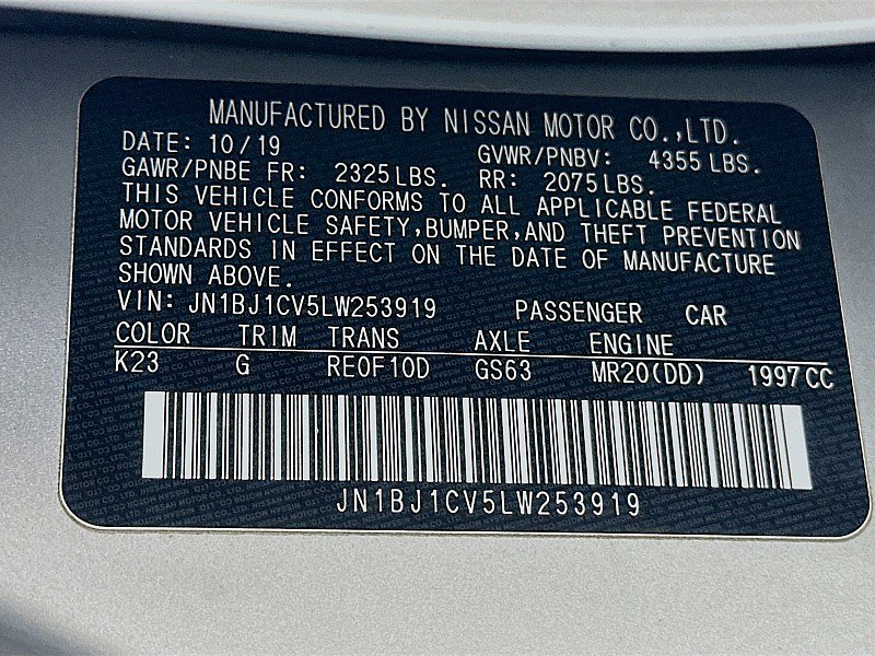 Used 2020 Nissan Rogue Sport S FWD image 31