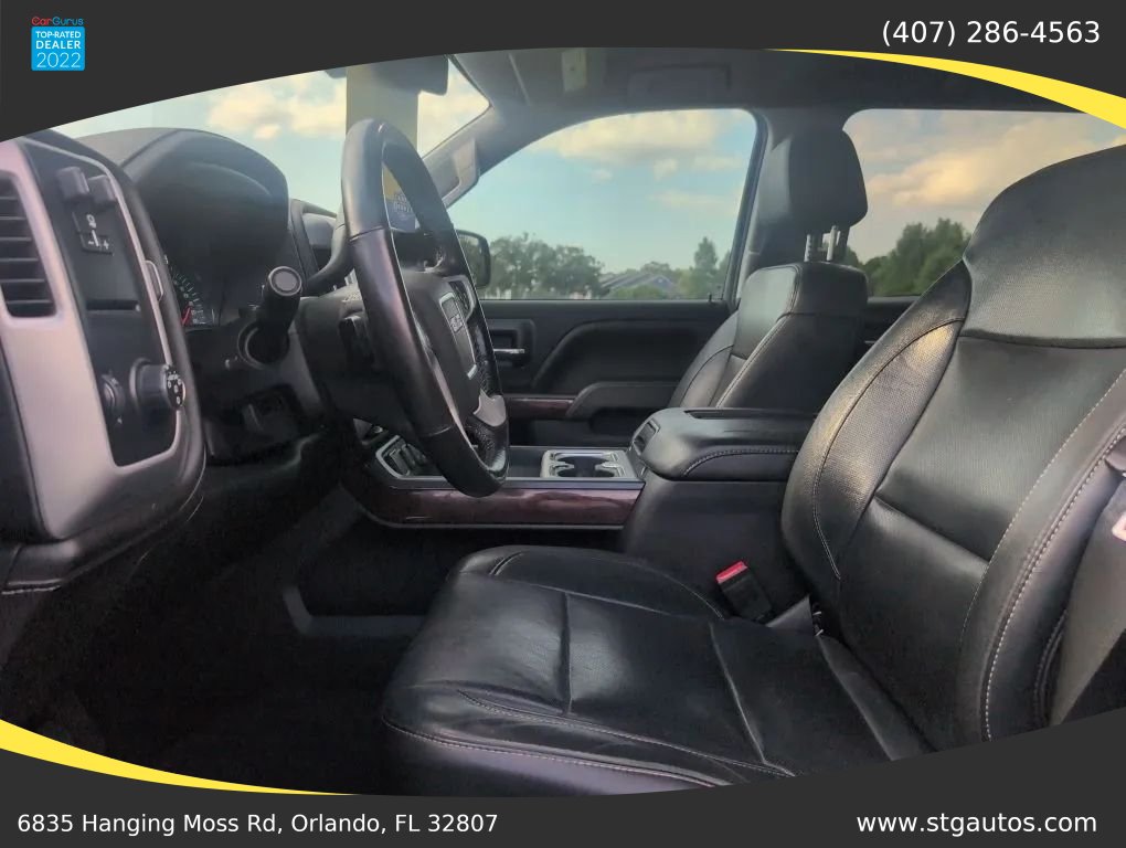 Used 2018 GMC Sierra 1500 SLT w/ Enhanced Driver Alert Package RWD image 12