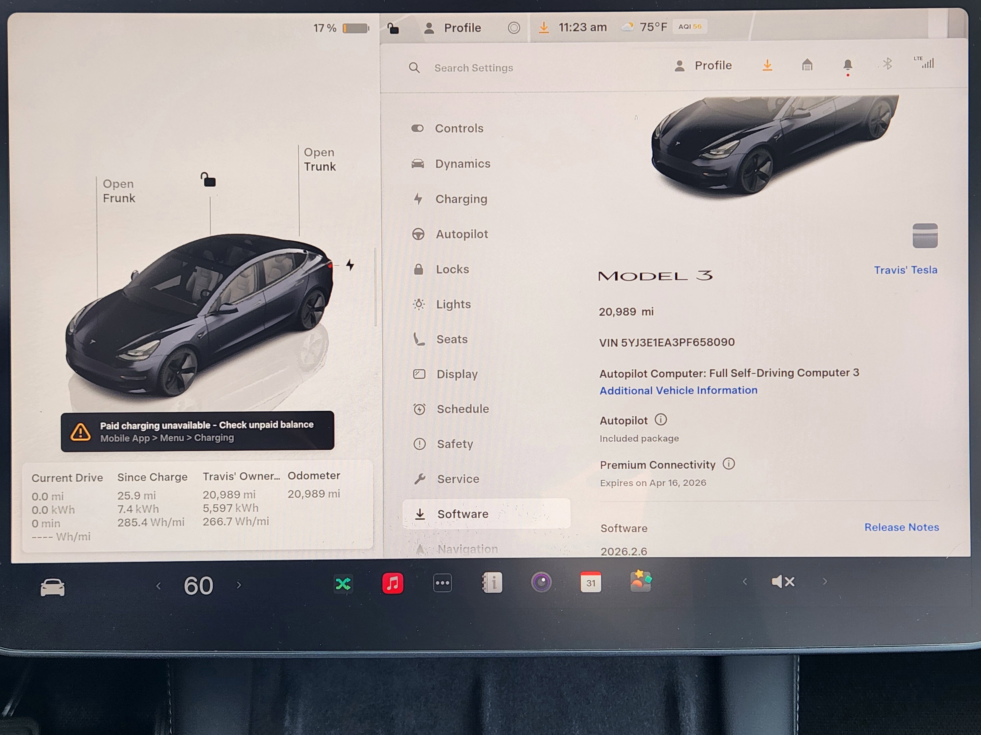 Used 2023 Tesla Model 3 Standard Range image 12