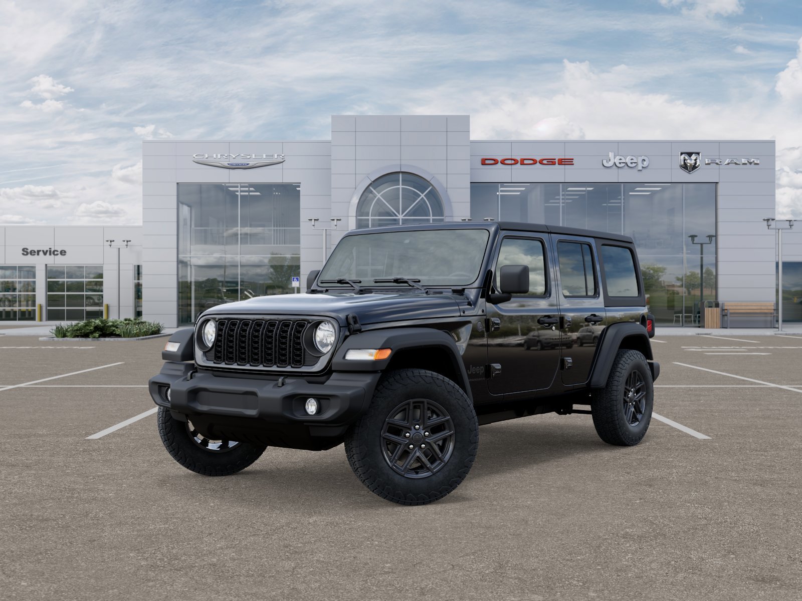 New 2025 Jeep Wrangler Unlimited Sport image 1