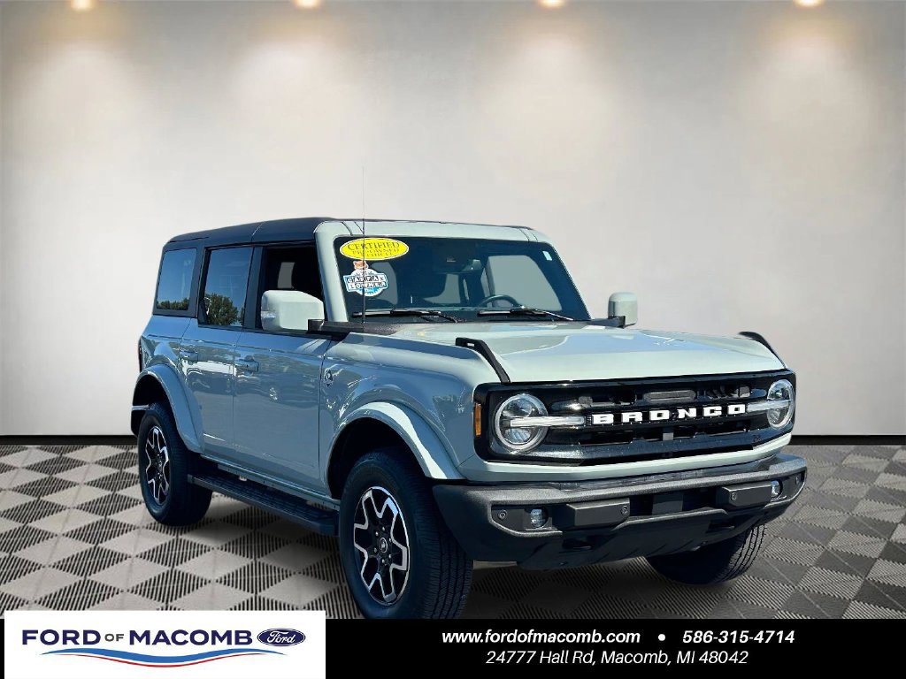 Certified 2022 Ford Bronco Outer Banks AWD/4WD image 1