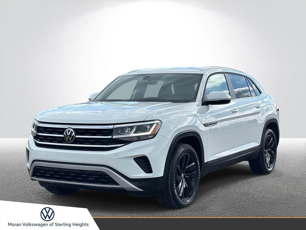 Certified 2023 Volkswagen Atlas Cross Sport SE w/ Black Wheel Package