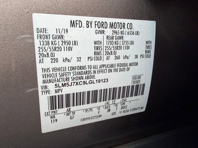 Used 2020 Lincoln Aviator Reserve w/ Equipment Group 201A image 42