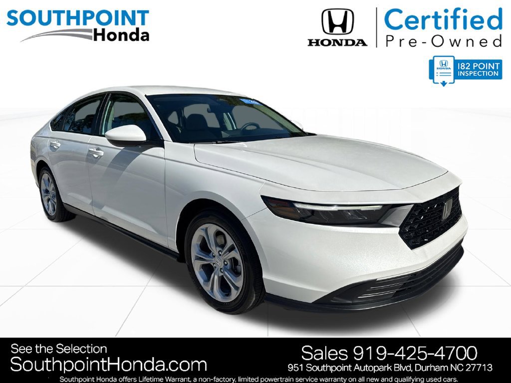 Certified 2026 Honda Accord LX image 1