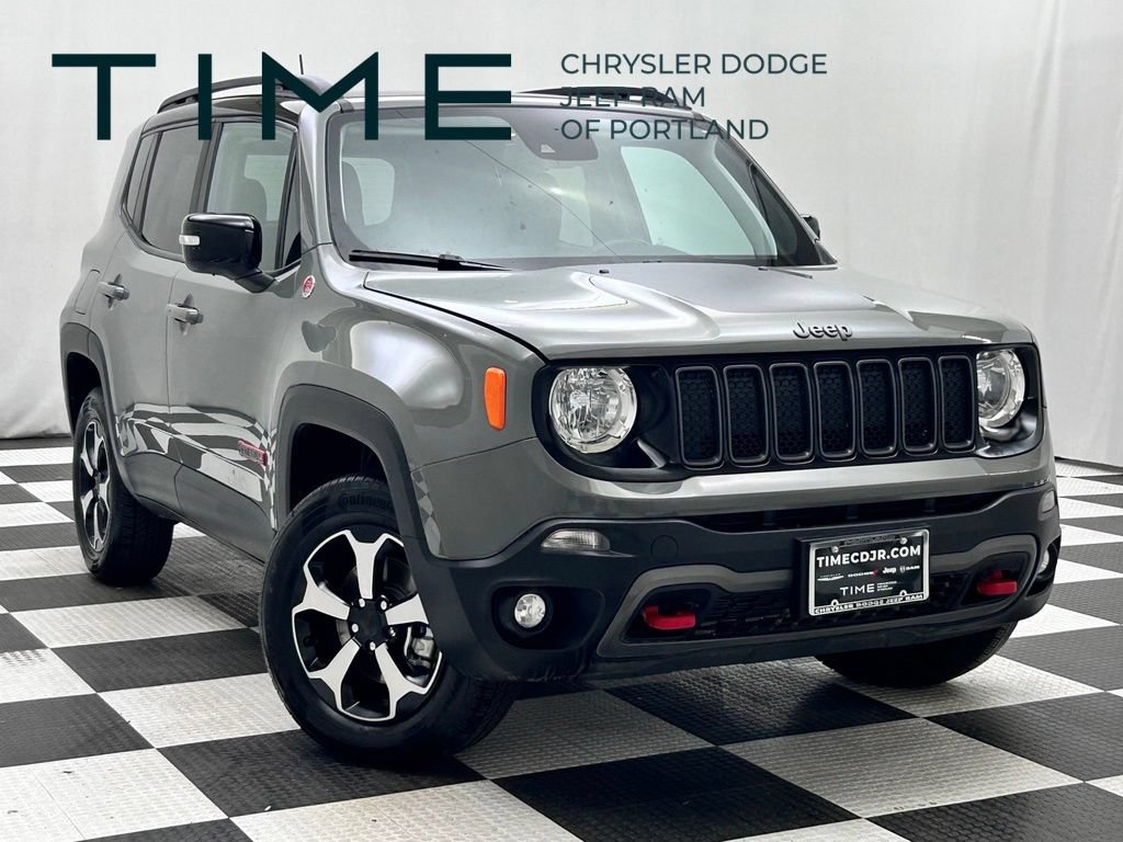Certified 2022 Jeep Renegade Trailhawk w/ Sun/Sound Group AWD/4WD image 1