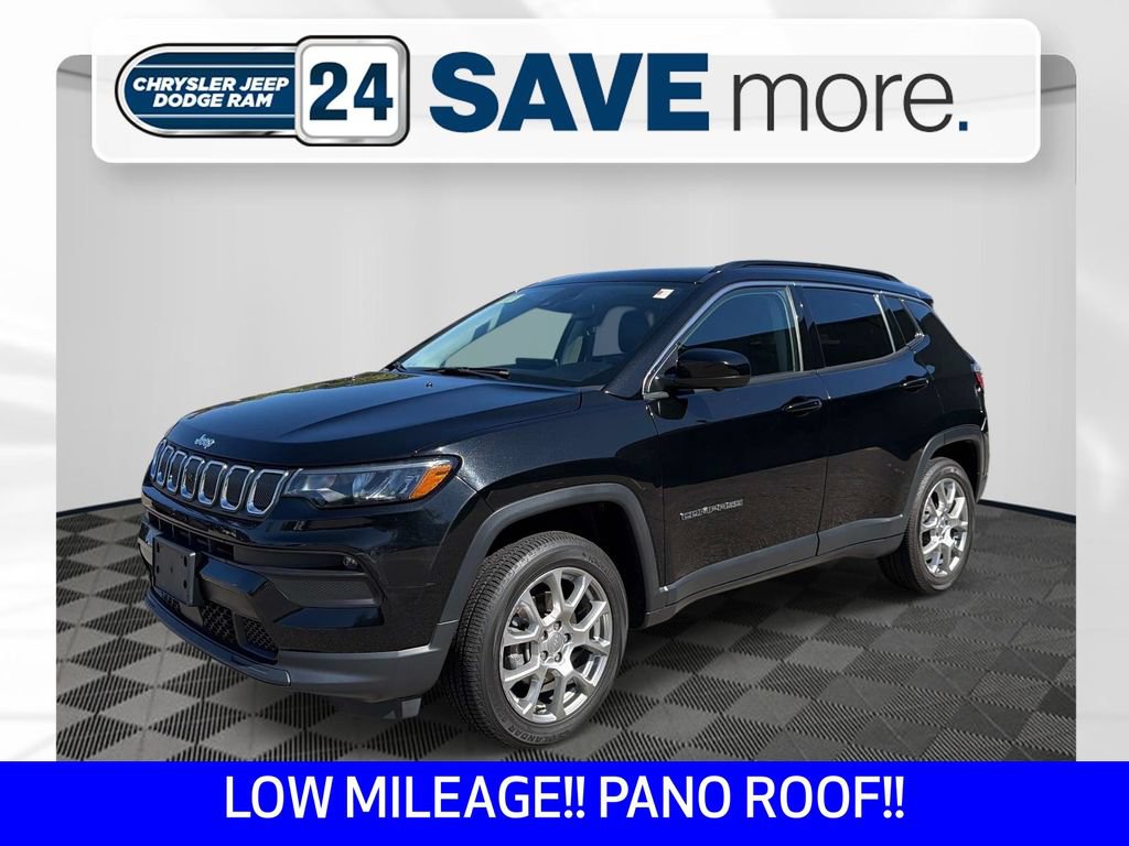 Certified 2022 Jeep Compass Latitude w/ Sun and Sound Group