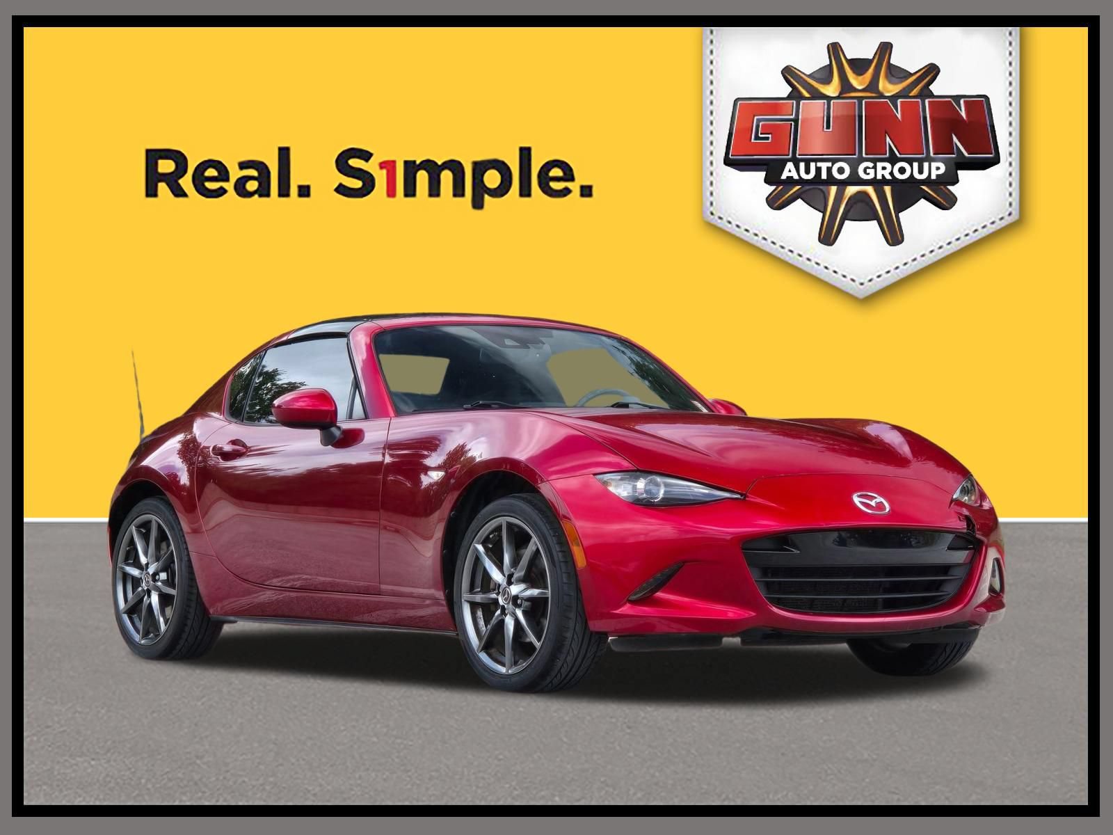 Used 2019 MAZDA MX-5 Miata RF Grand Touring RWD image 1