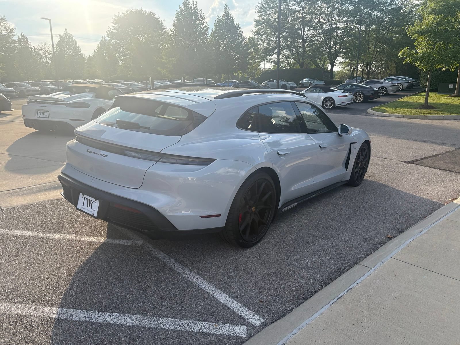 Used 2024 Porsche Taycan GTS AWD/4WD image 4