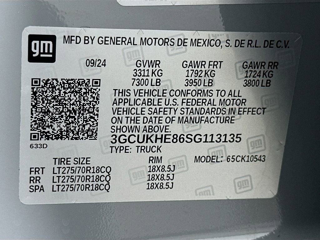 Used 2025 Chevrolet Silverado 1500 ZR2 w/ Technology Package image 33