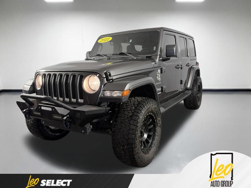 Used 2021 Jeep Wrangler Unlimited Sahara AWD/4WD image 1