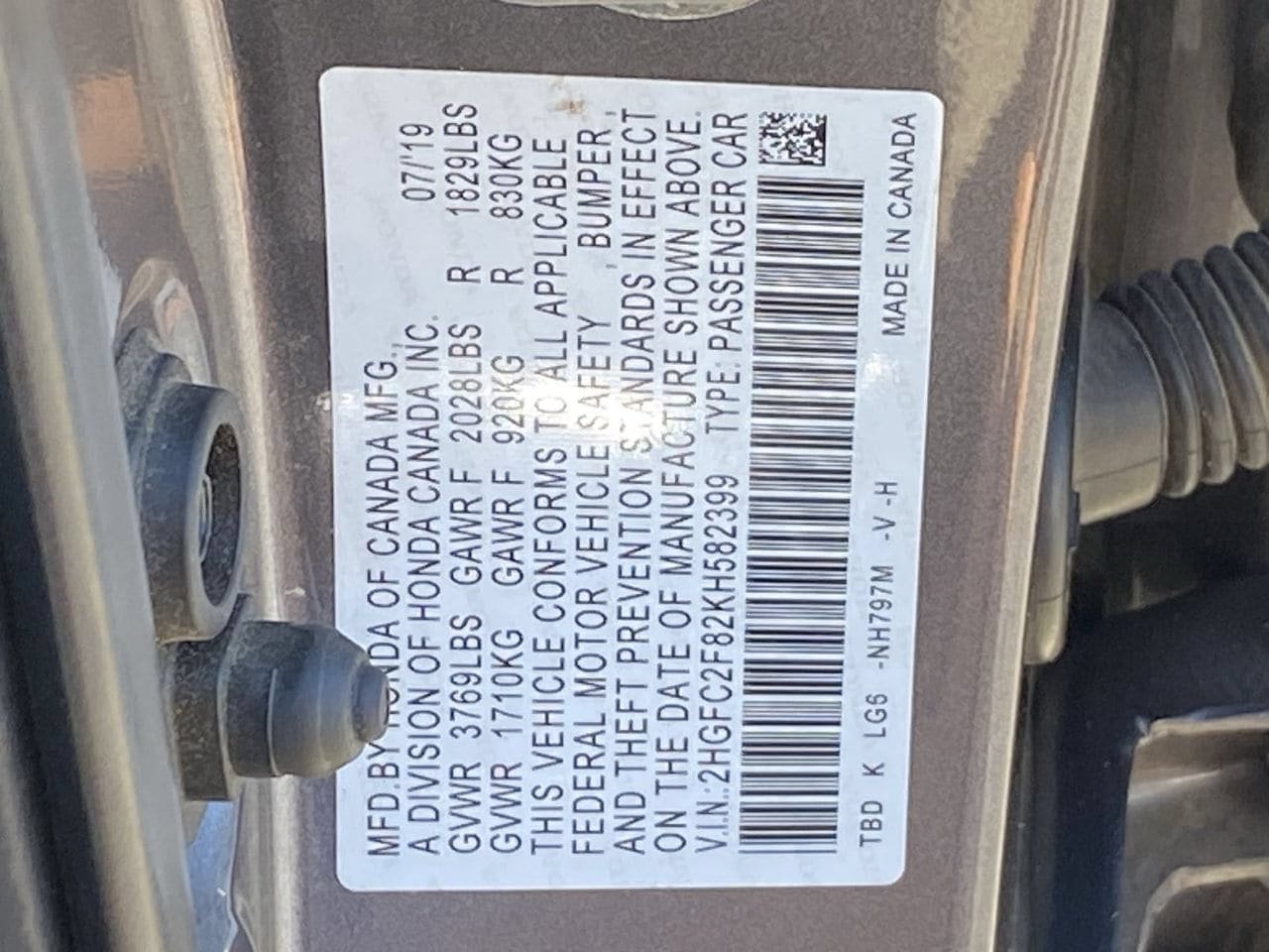 Used 2019 Honda Civic Sport image 35