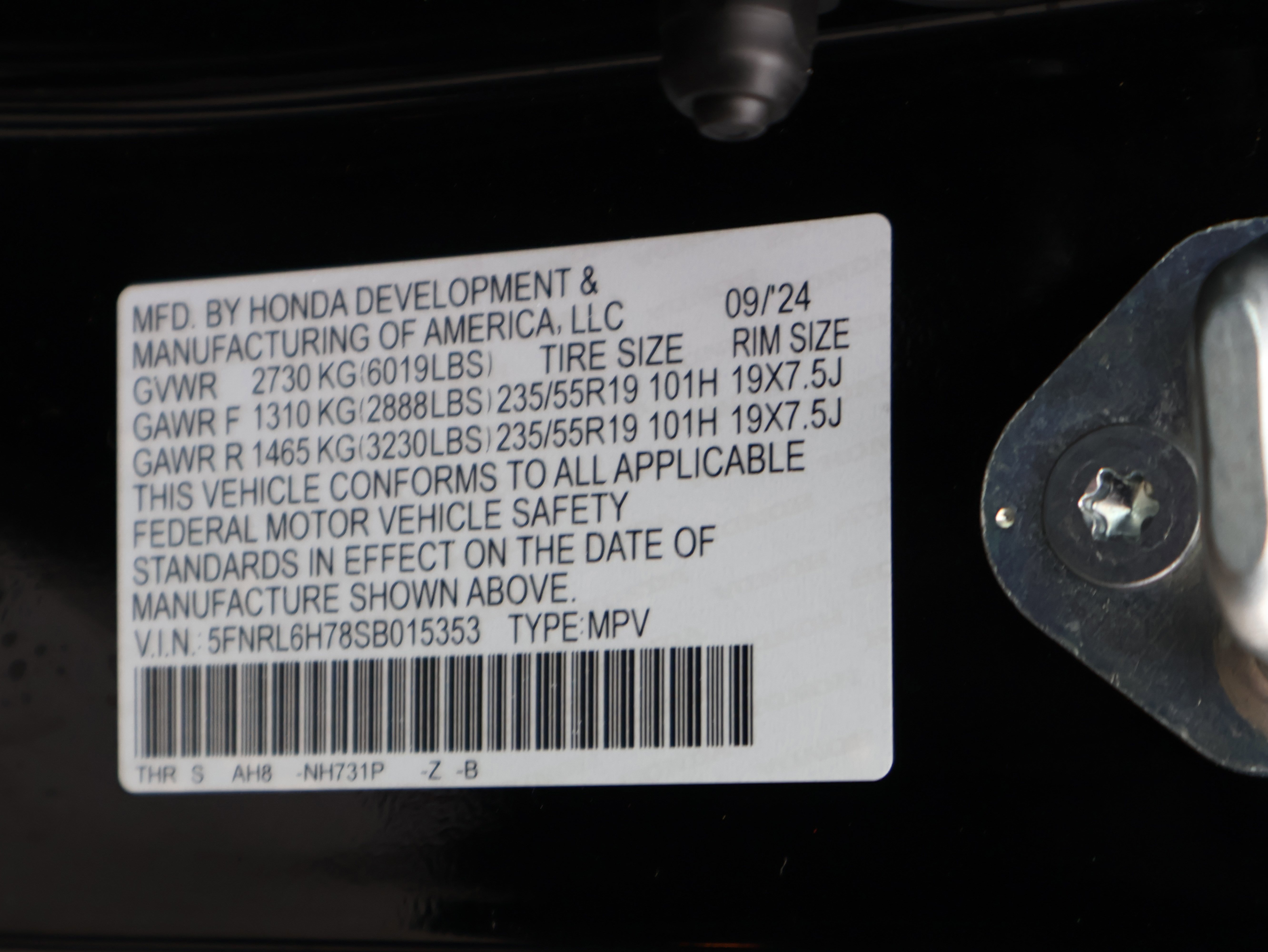 Used 2025 Honda Odyssey Sport-L image 46