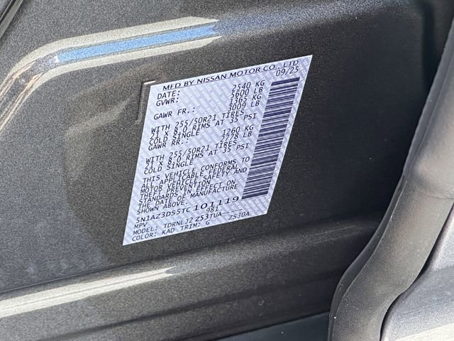 New 2026 Nissan Murano Platinum w/ Cargo Package image 27