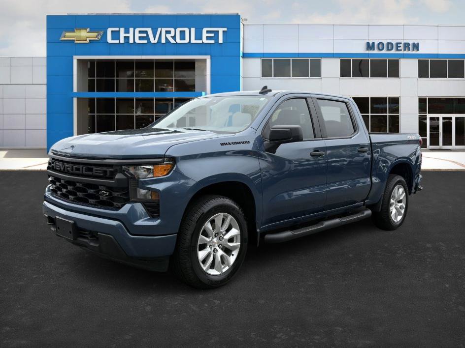 Certified 2024 Chevrolet Silverado 1500 Custom w/ LPO, Dark Essentials Package