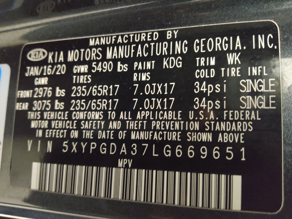 Used 2020 Kia Sorento LX w/ LX I4 Convenience Package image 33