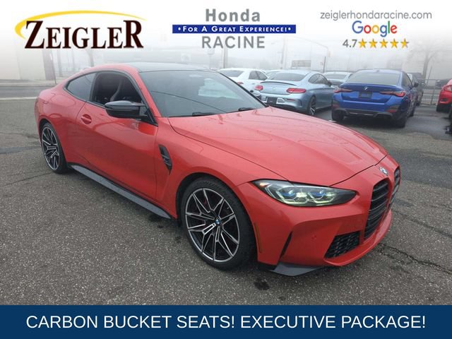 Used 2021 BMW M4 Competition w/ Executive Package RWD image 1