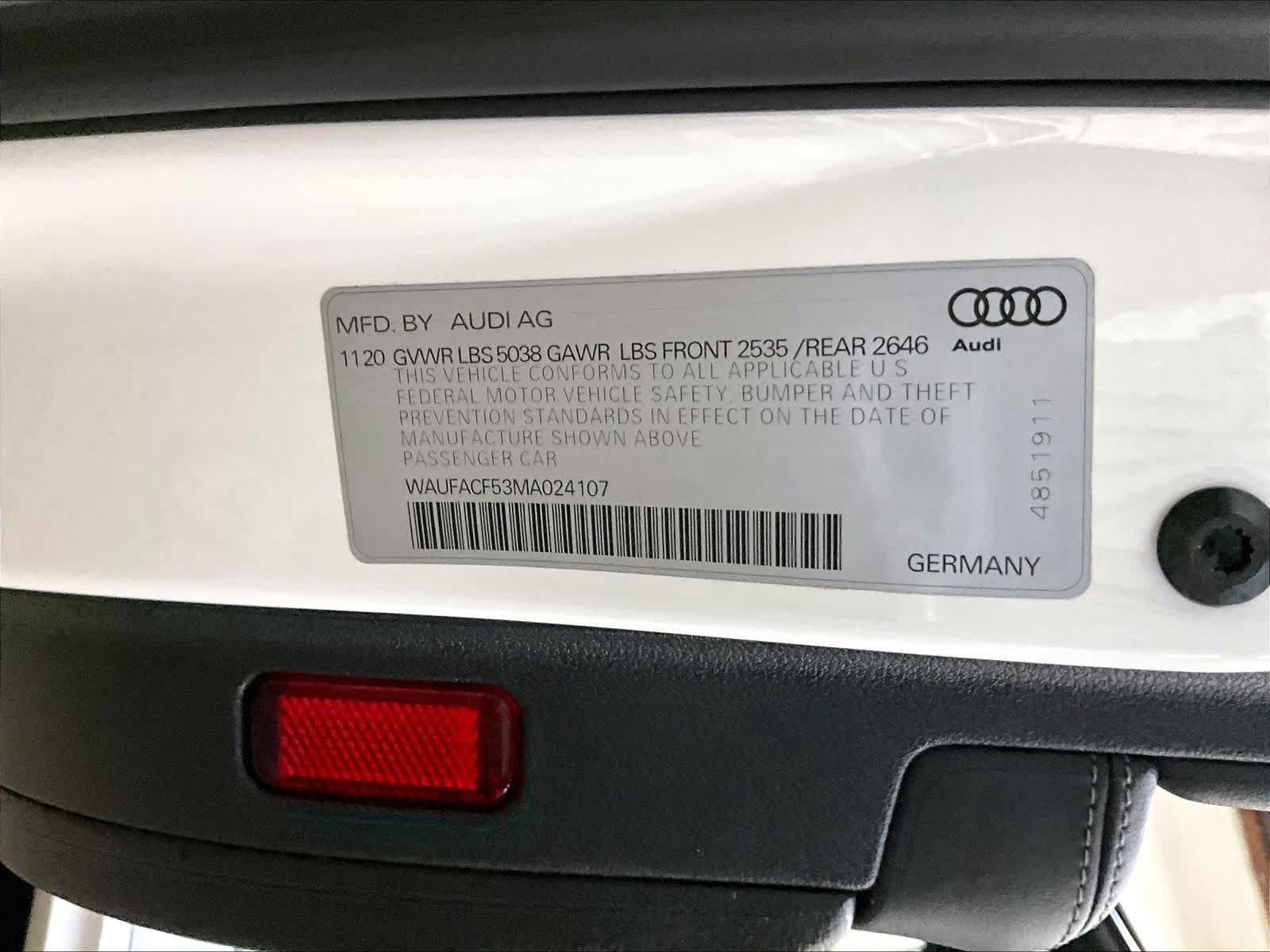 Used 2021 Audi A5 2.0T Premium Plus w/ Premium Plus AWD/4WD image 33