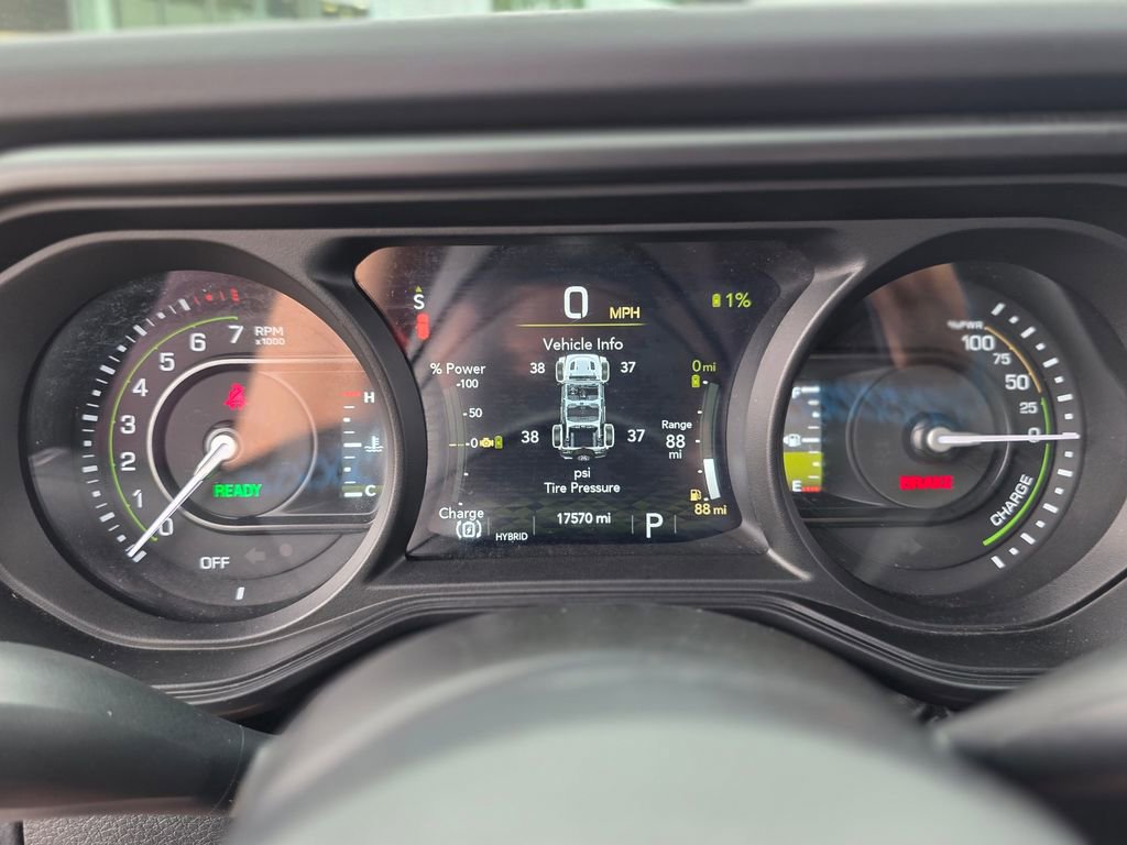 Used 2025 Jeep Wrangler Unlimited Rubicon 4xe w/ Safety Group image 24