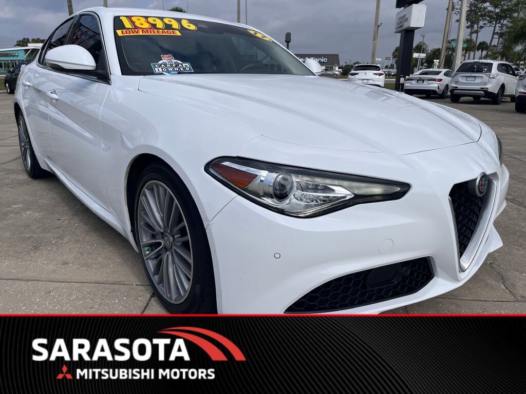 Used 2017 Alfa Romeo Giulia Ti w/ TI Lusso Light Wood Package