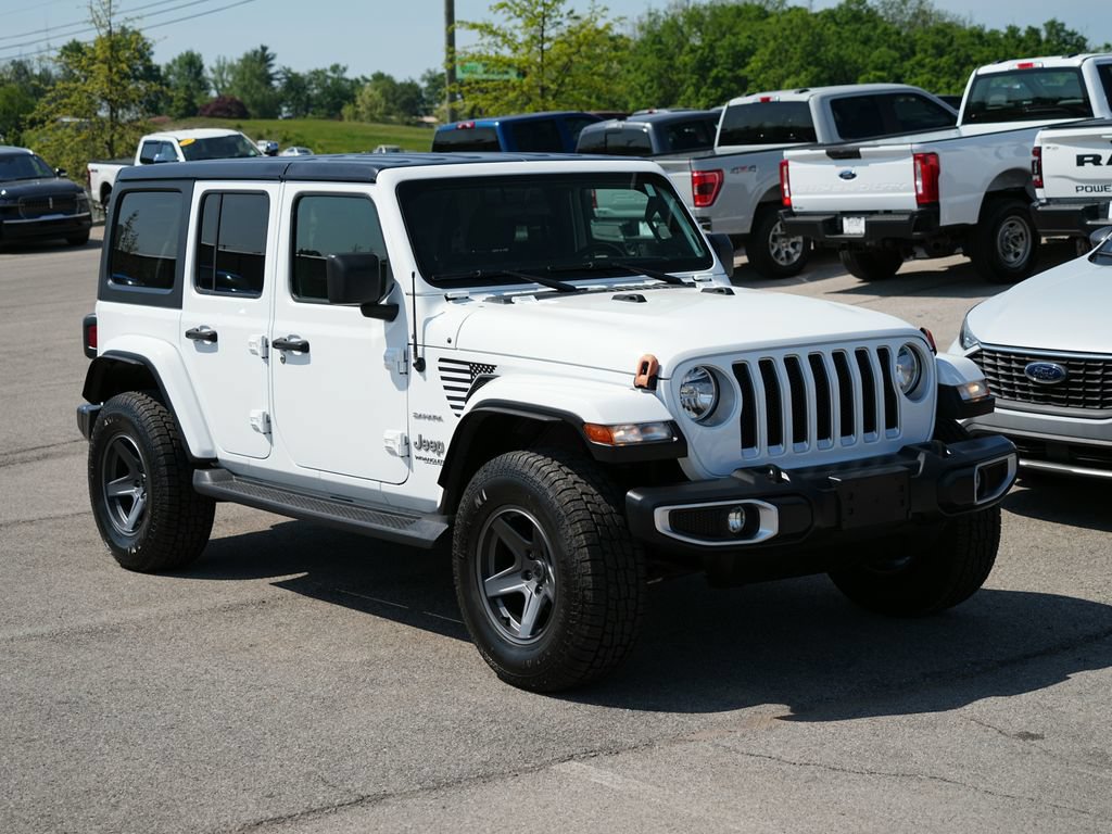 Used 2021 Jeep Wrangler Unlimited Sahara AWD/4WD image 4