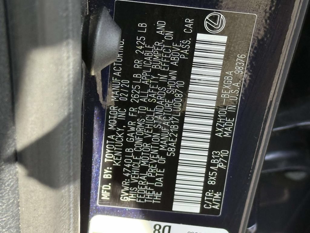 Used 2020 Lexus ES 300h w/ Accessory Package FWD image 31