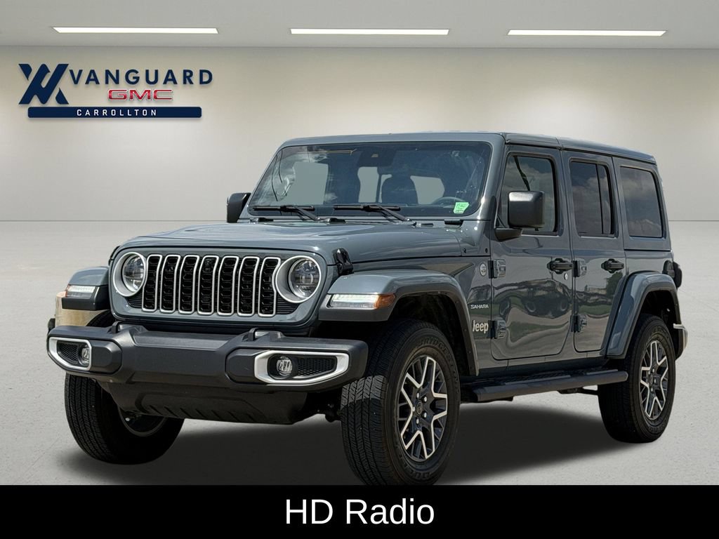 Used 2024 Jeep Wrangler Unlimited Sahara w/ Technology Group AWD/4WD image 5