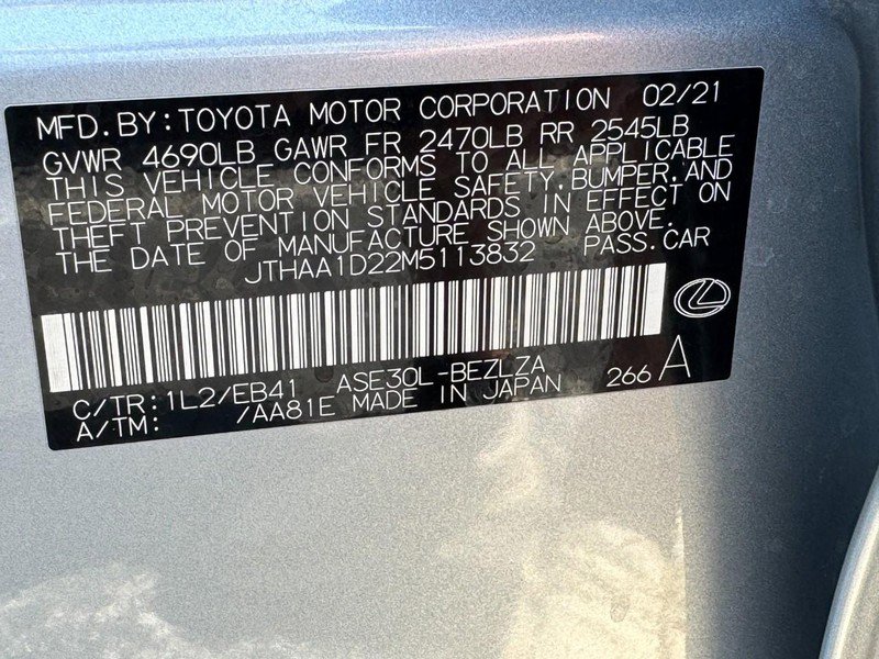 Used 2021 Lexus IS 300 w/ Accessory Package RWD image 23