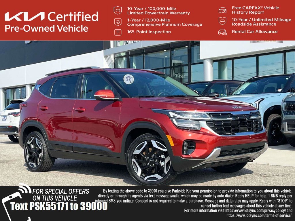 Certified 2026 Kia Seltos SX w/ SX Sunroof Package AWD/4WD image 1
