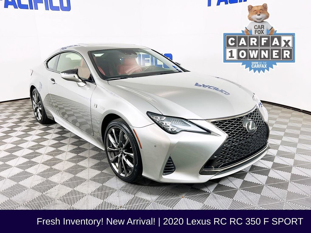 Used 2020 Lexus RC 350 F Sport