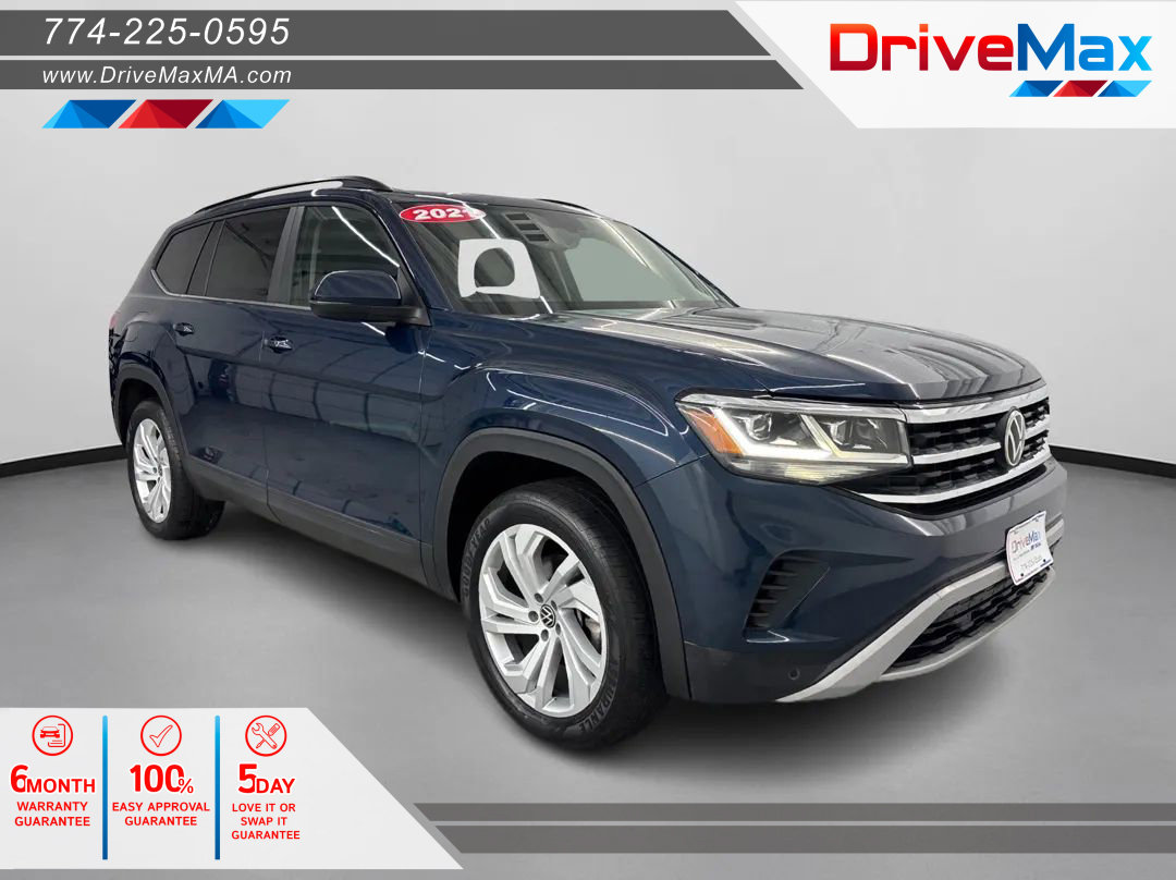 Used 2021 Volkswagen Atlas SE w/ Panoramic Sunroof Package