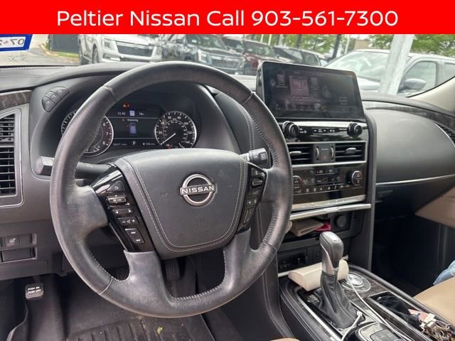 Certified 2021 Nissan Armada Platinum w/ Captain's Chairs Package RWD image 11