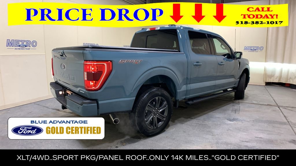 Certified 2023 Ford F150 XLT w/ Equipment Group 302A High AWD/4WD image 3