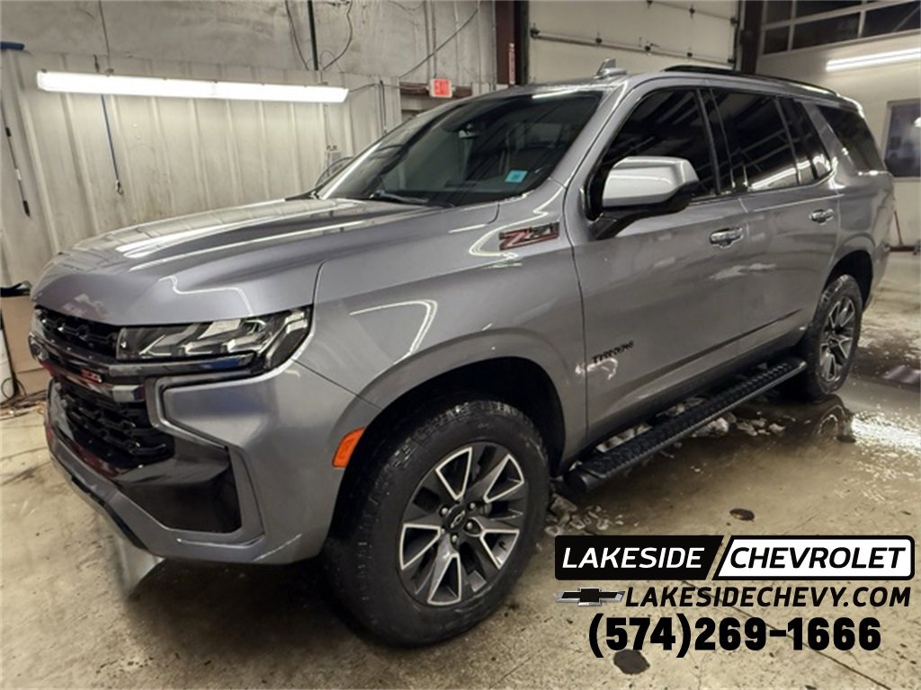 Used 2021 Chevrolet Tahoe Z71 w/ Rear Media and Nav Package