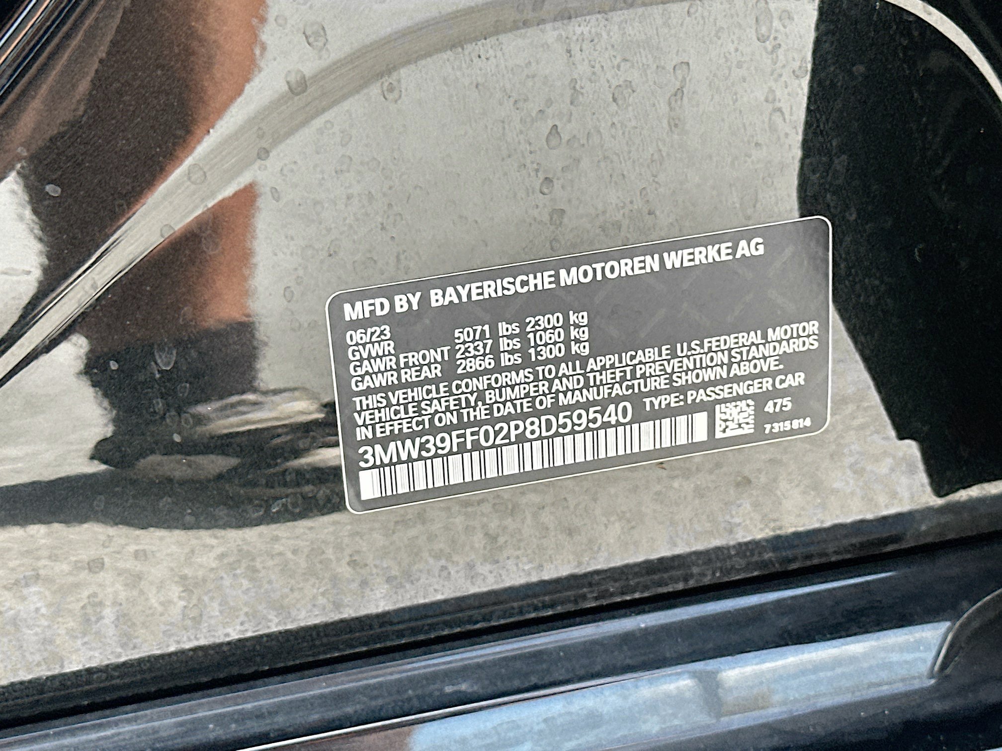 Used 2023 BMW 330e w/ Convenience Package RWD image 34