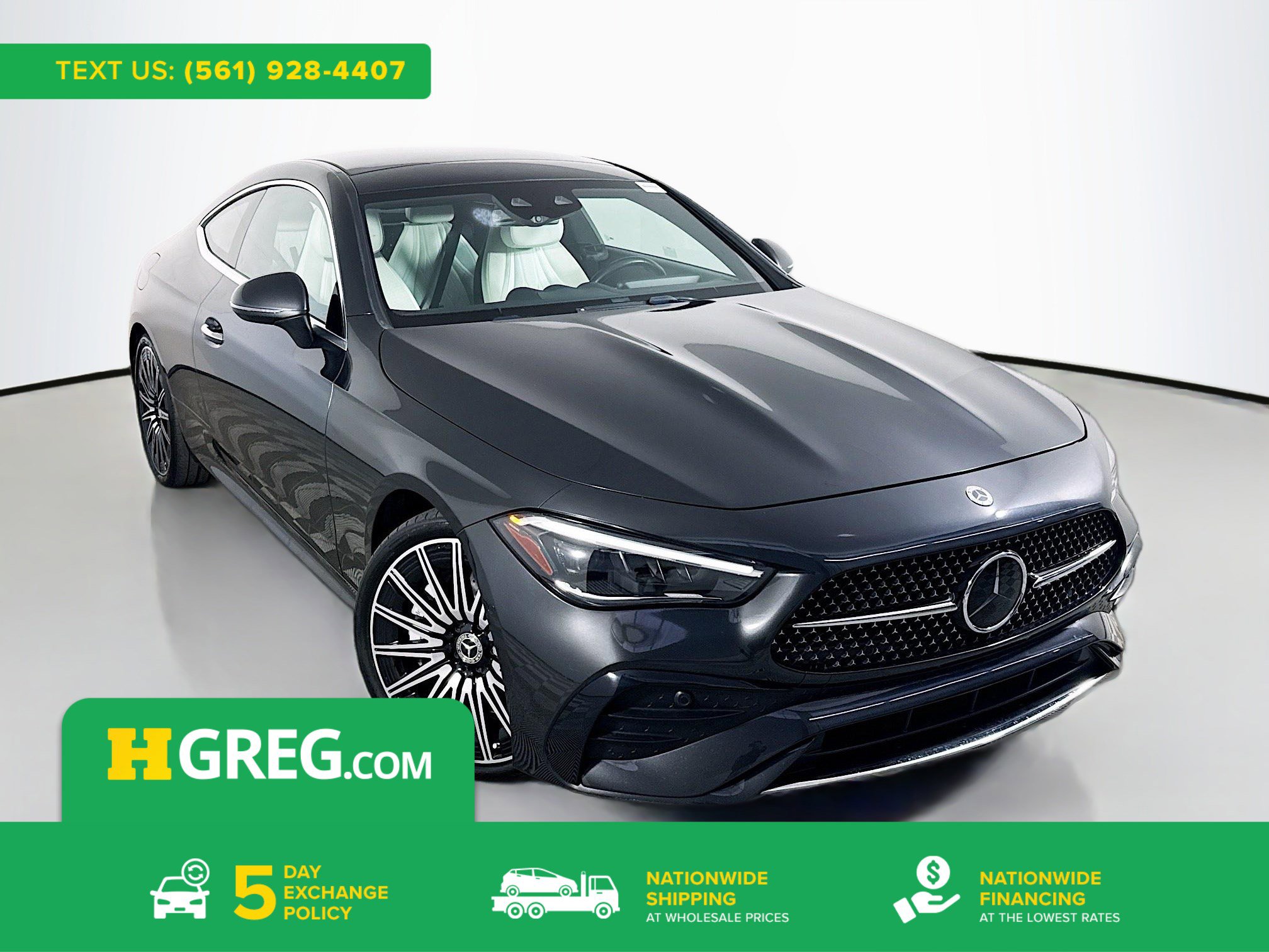Used 2024 Mercedes-Benz CLE 450 4MATIC Coupe w/ Driver Assistance Package image 1