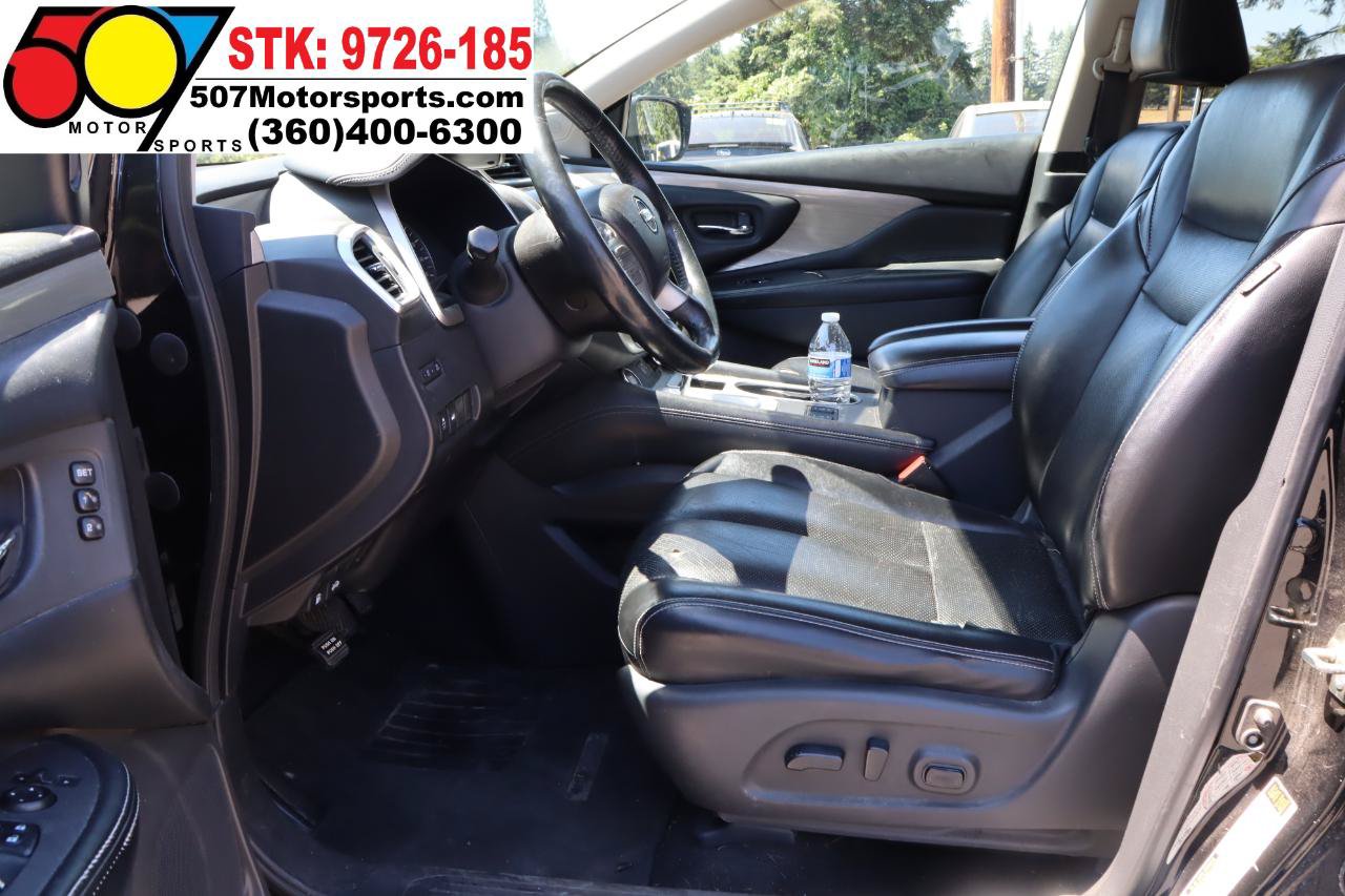 Used 2018 Nissan Murano SL w/ Midnight Edition Package AWD/4WD image 12