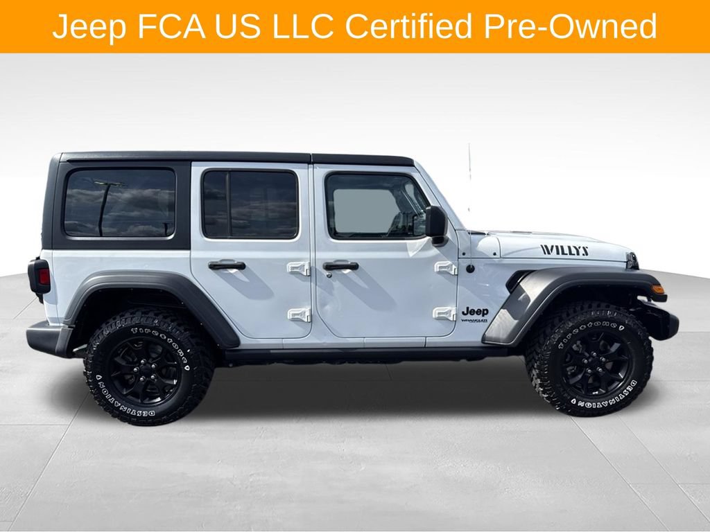 Certified 2022 Jeep Wrangler Unlimited Sport AWD/4WD image 2