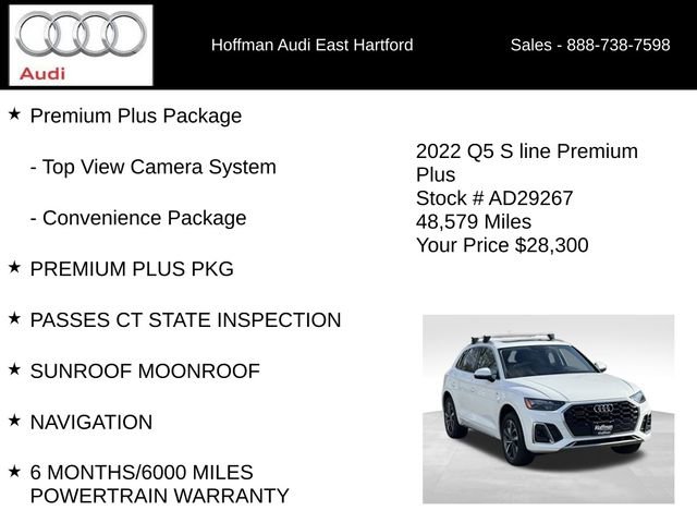 Used 2022 Audi Q5 2.0T Premium Plus AWD/4WD image 18
