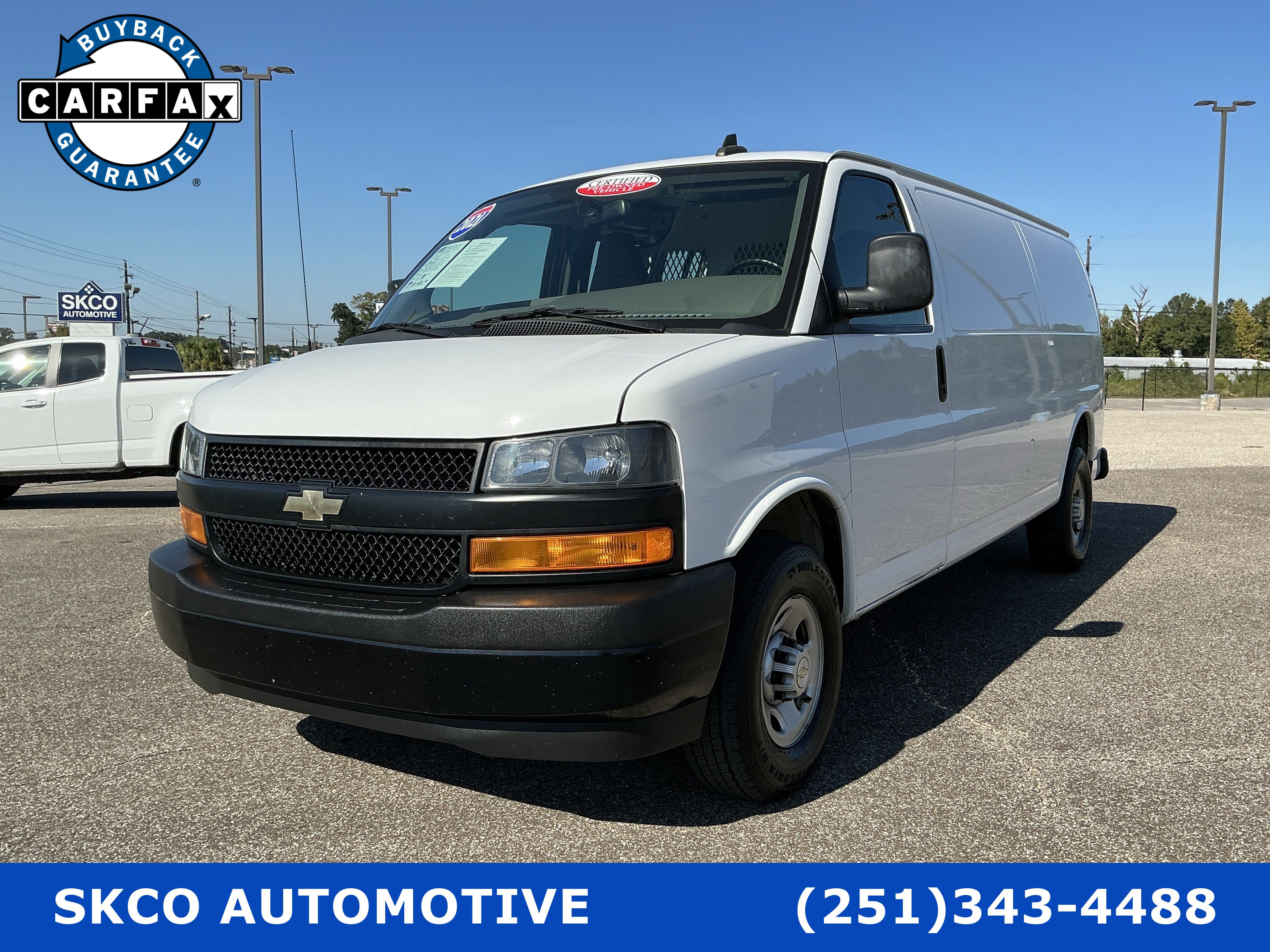 Used 2021 Chevrolet Express 2500 Extended w/ Driver Convenience Package