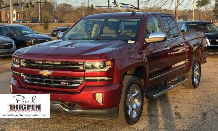 Used 2017 Chevrolet Silverado 1500 LTZ Z71 w/ LTZ Plus Package AWD/4WD image 3