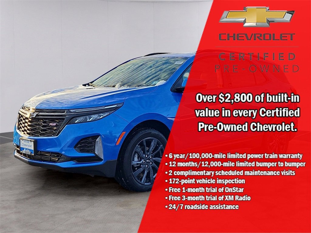 Certified 2024 Chevrolet Equinox RS image 1