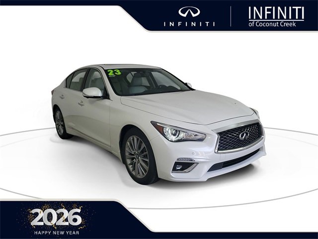 Used 2023 INFINITI Q50 Luxe w/ Cargo Package image 1