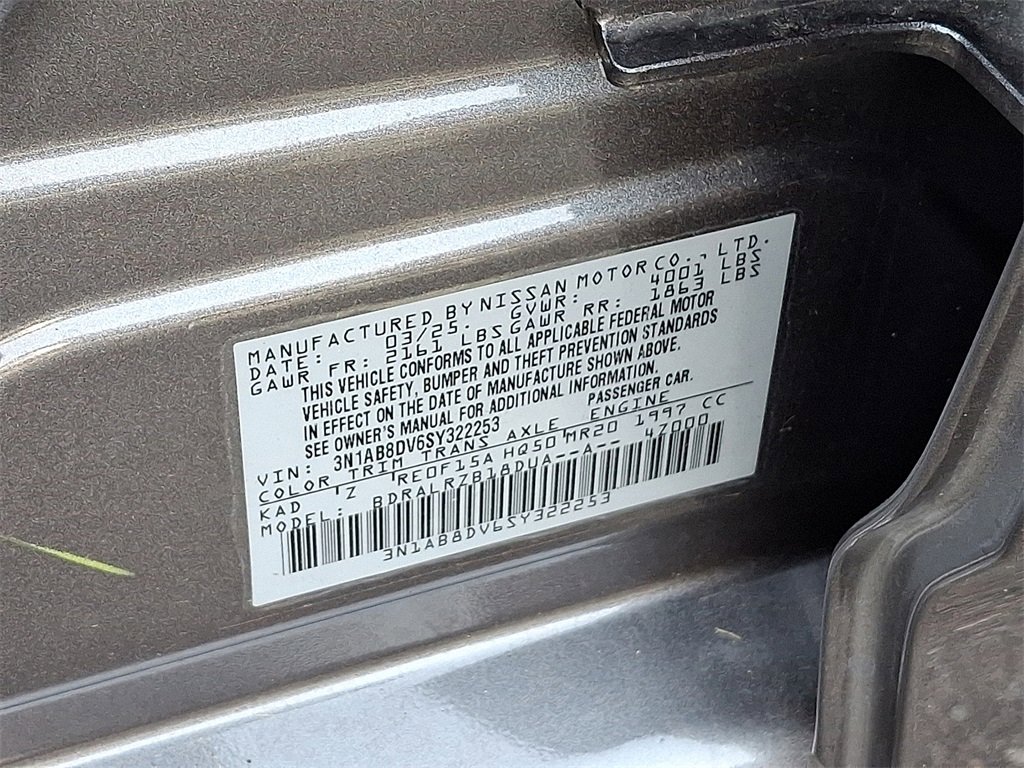 Certified 2025 Nissan Sentra SR image 27