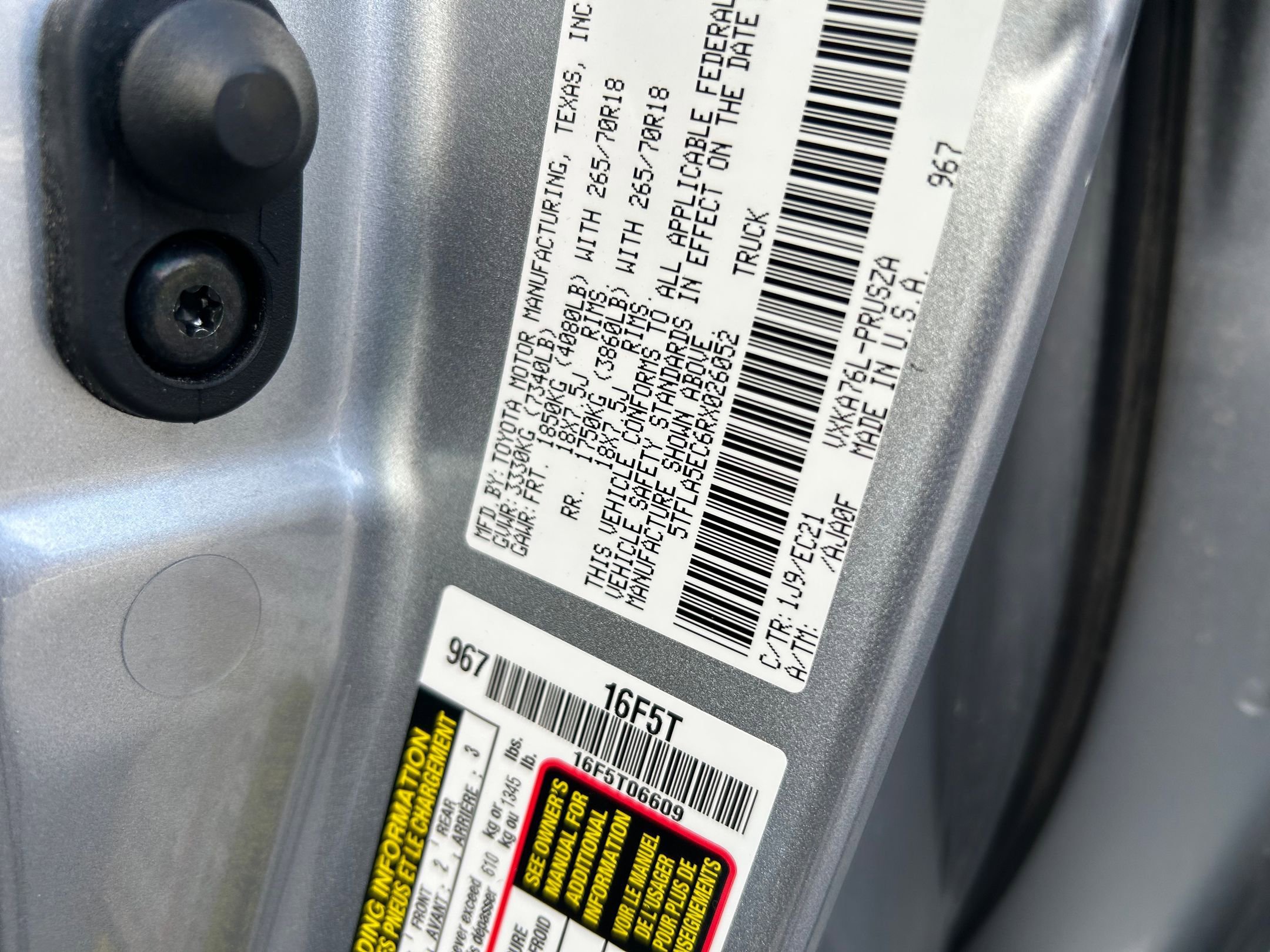 Used 2024 Toyota Tundra SR5 w/ TRD Off-Road Premium Package AWD/4WD image 32