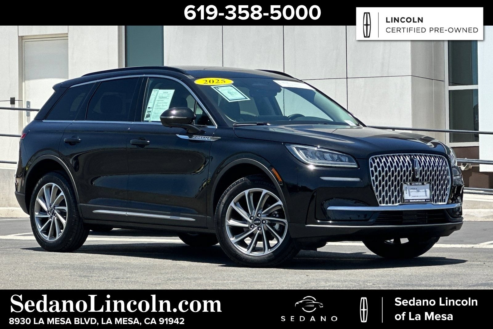 Certified 2025 Lincoln Corsair AWD w/ Equipment Group 101A video 1