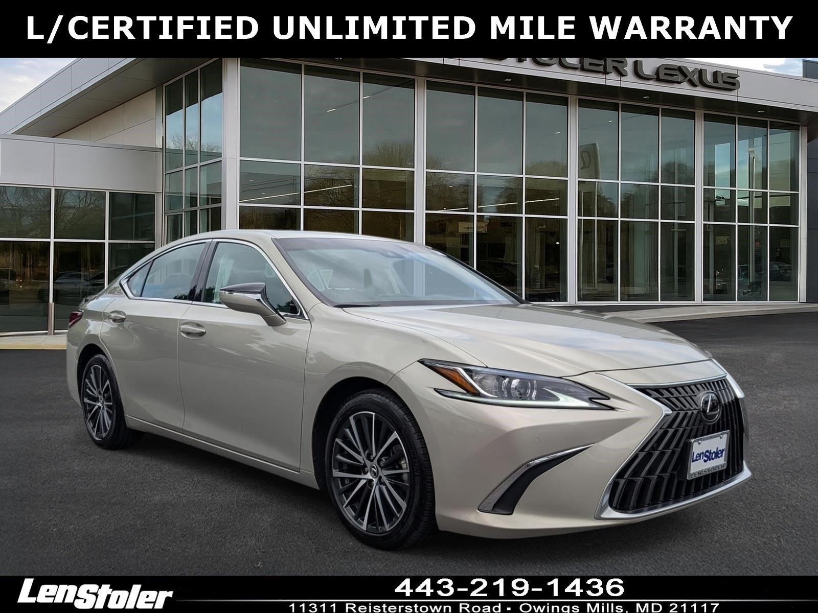 Certified 2025 Lexus ES 350 w/ Premium Package