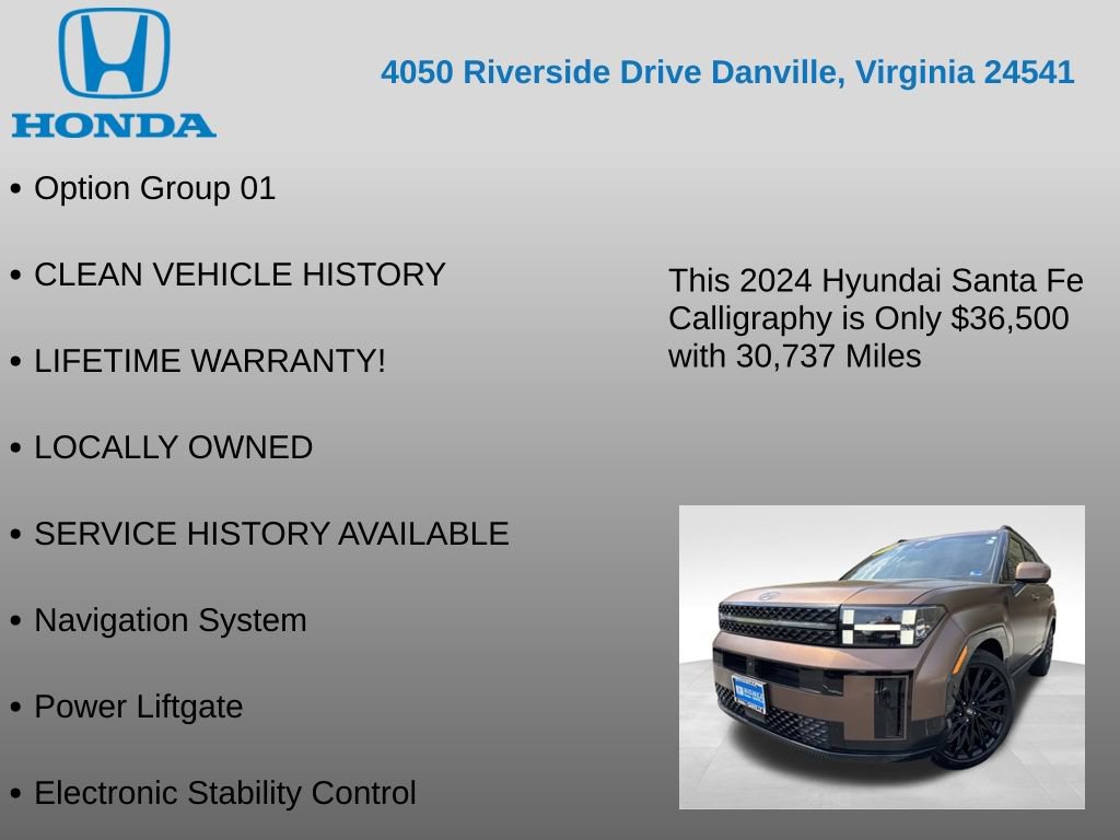 Used 2024 Hyundai Santa Fe Calligraphy image 7