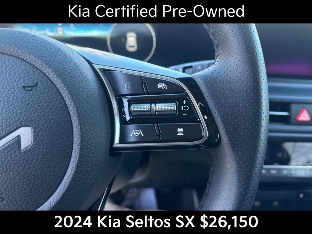 Certified 2024 Kia Seltos SX w/ SX Sunroof Package image 36